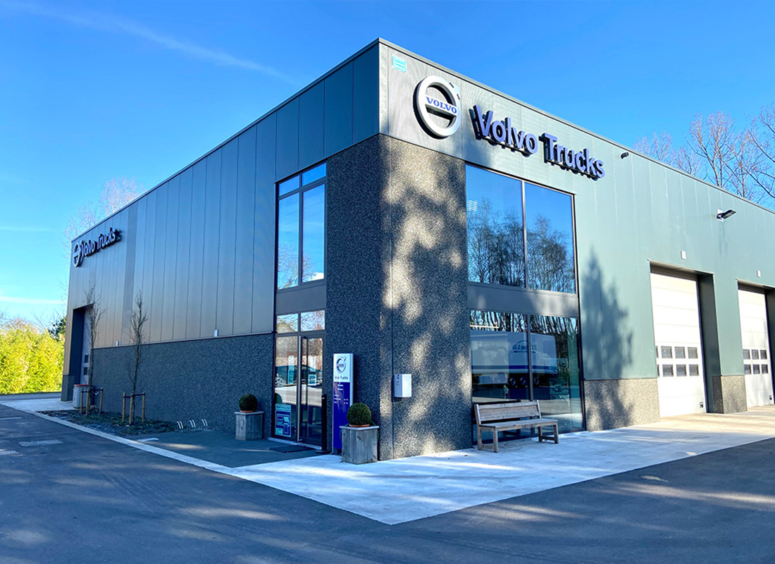 Industriebouw Kenis te Borsbeek Antwerpen opslagplaatsen